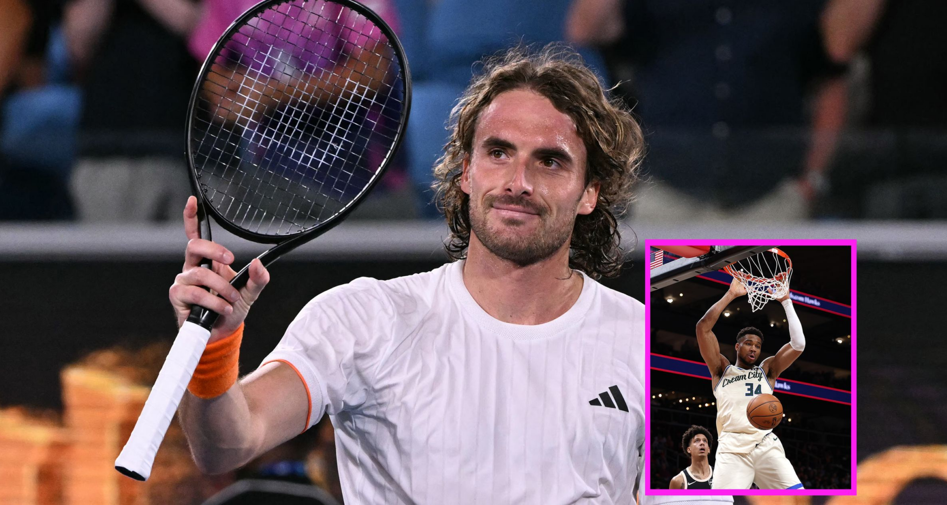 Australian Open: Stefanos Tsitsipas said 'certain tennis players' with 'attitude and ego' could learn from NBA star after sealing second-round berth