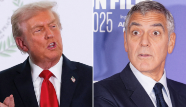 George Clooney fires back at Donald Trump after US President slammed actor's French citizenship move: 'We have to!'