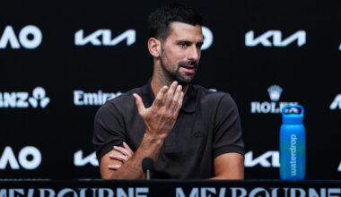 Novak Djokovic reacts to 'disrespectful' question about Rafael Nadal, Roger Federer, Carlos Alcaraz and Jannik Sinner at Australian Open