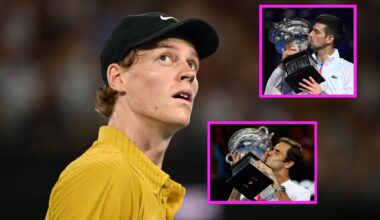How Jannik Sinner can emulate Novak Djokovic and beat Roger Federer records at Australian Open as Ben Shelton awaits in quarter-final