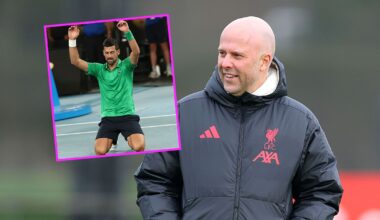 Liverpool boss Arne Slot opens up on Novak Djokovic inspiration amid Australian Open heroics - 'Only given to a few'