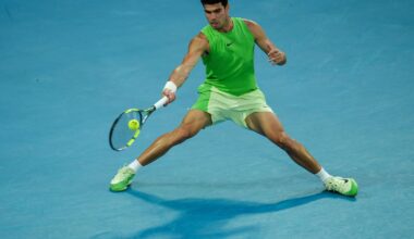 Carlos Alcaraz, Jannik Sinner and Novak Djokovic star in best shots from men's semi-finals at Australian Open - TNT Sports