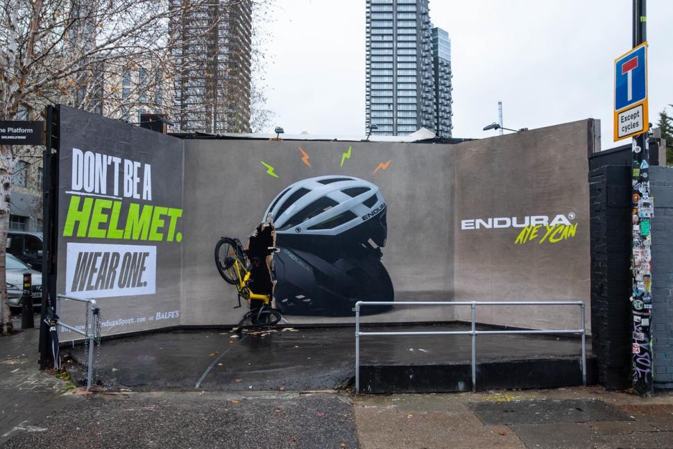 Endura helmet campaign