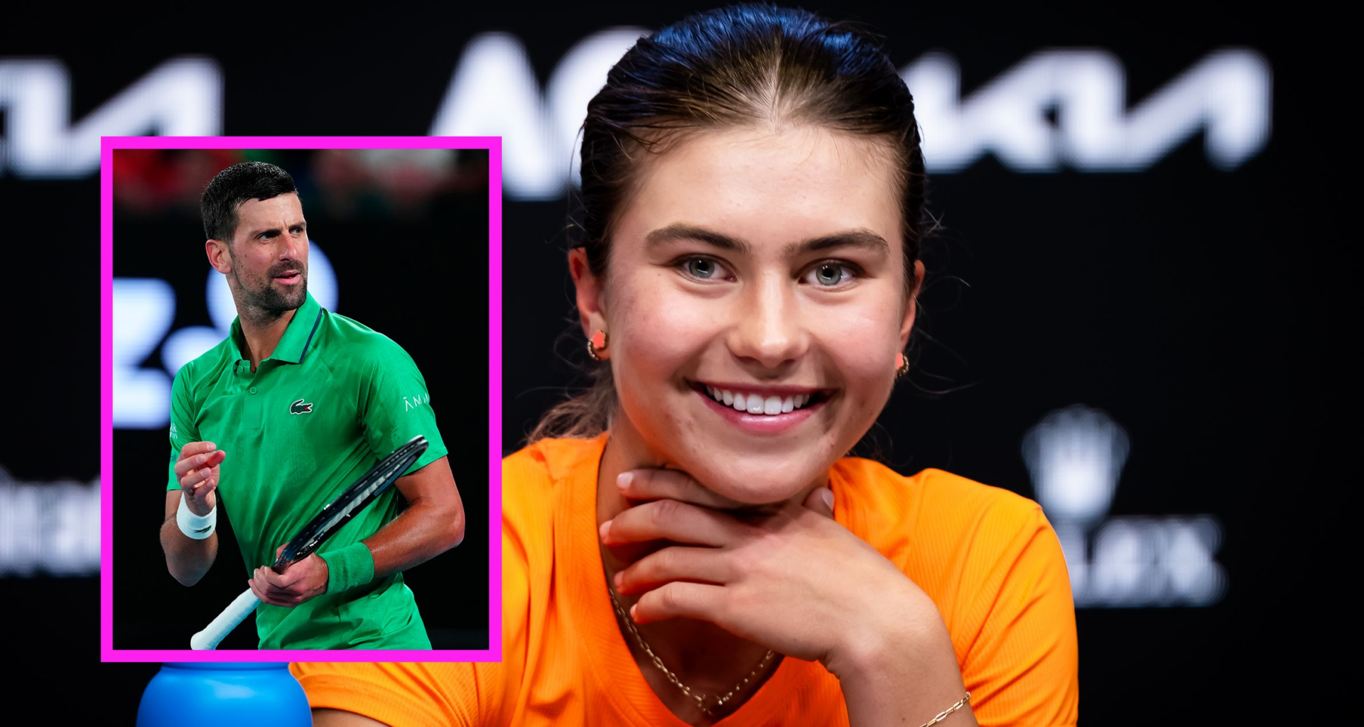 How Novak Djokovic helped teenage star Iva Jovic to 'milestone' Australian Open upset victory - 'It's pretty insane'