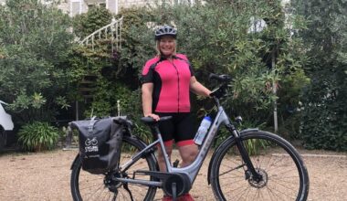 I went on a 'softies' cycling tour — lots of red wine and pants from Lidl's middle aisle