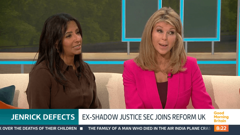 ITV GMB: Ranvir Singh and Kate Garraway