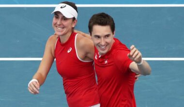Another day, another win for Belinda Bencic and Jakub Paul at the United Cup.