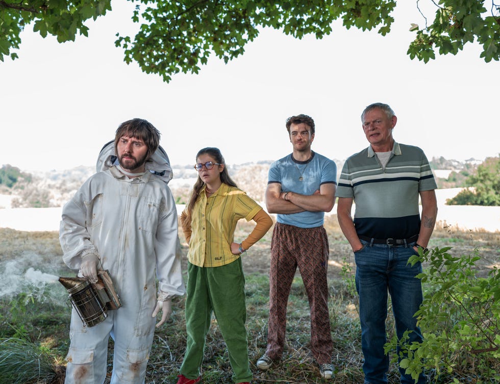 James Buckley, Martin Clunes, Mother's Pride james buckley, martin clunes, mother's pride