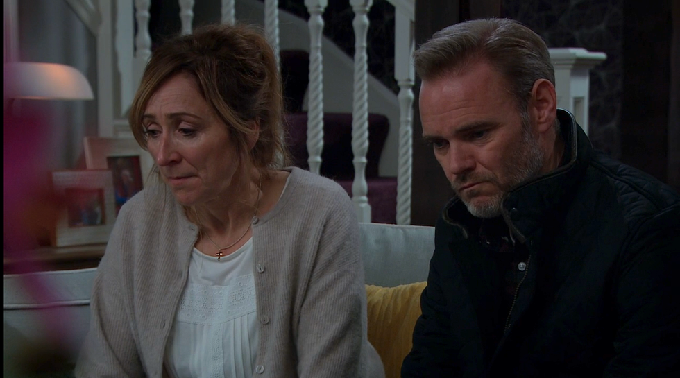 laurel thomas and ray walters, emmerdale