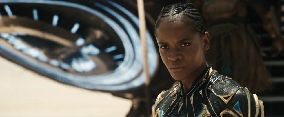 letitia wright, avengers doomsday trailer