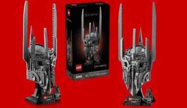 Preorder the New Lord of the Rings LEGO Sauron Helmet Now