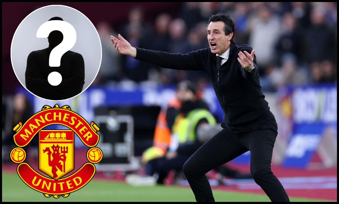 Unai Emery on the touchline