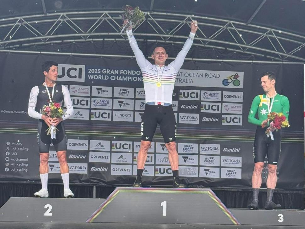 The Gran Fondo doping curse strikes again: 41-year-old amateur cyclist tests positive for steroids after Masters world championship win