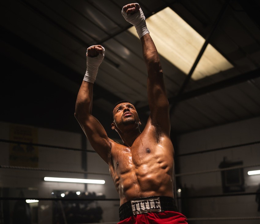 Shots Of Michael Watson & Chris Eubank As Boxing Biopic Wraps Filming