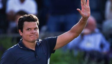 Milos Raonic reached a career-high No. 3 in the PIF ATP Rankings.