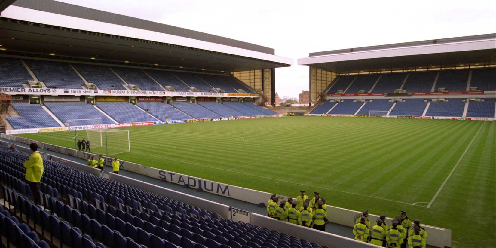 Ibrox Stadium, home of Glasgow Rangers