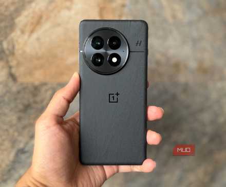 Back panel of a OnePlus 13.