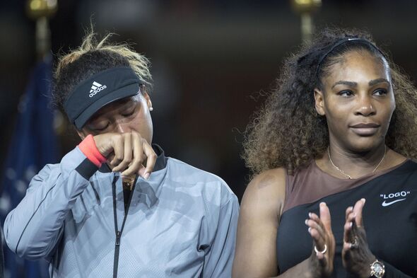 Osaka and Williams at the 2018 US Open 