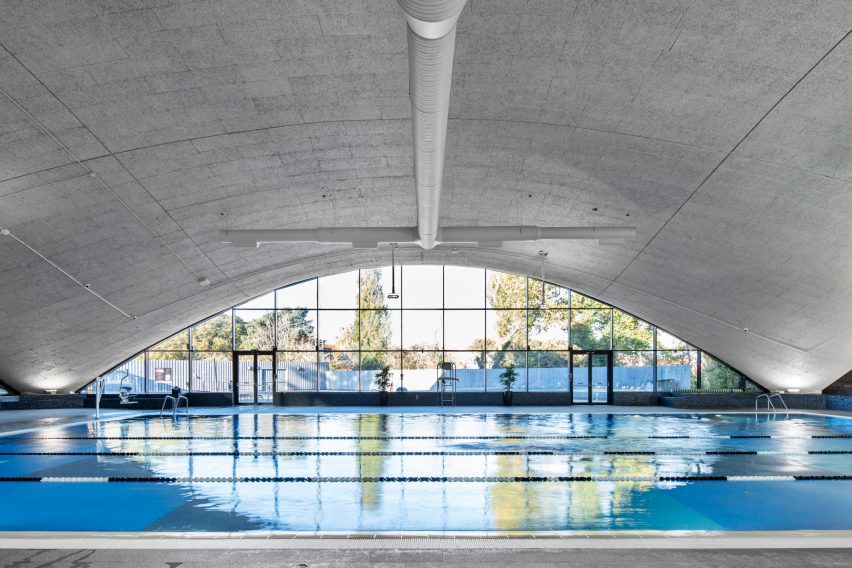 Swimming pool at Norwich Sports Village