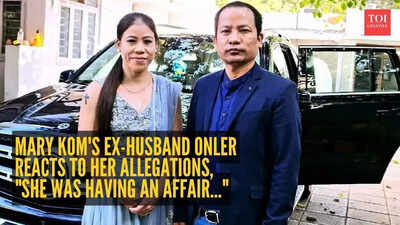 After MC Mary Kom's cheating allegations, her ex-husband Onler Kom reacts and says, "She was having an affair..."