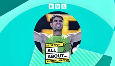 5 Live Sport: All About... Australian Open - Australian Open Daily: Alcaraz Serve Sparks Djokovic Comparisons