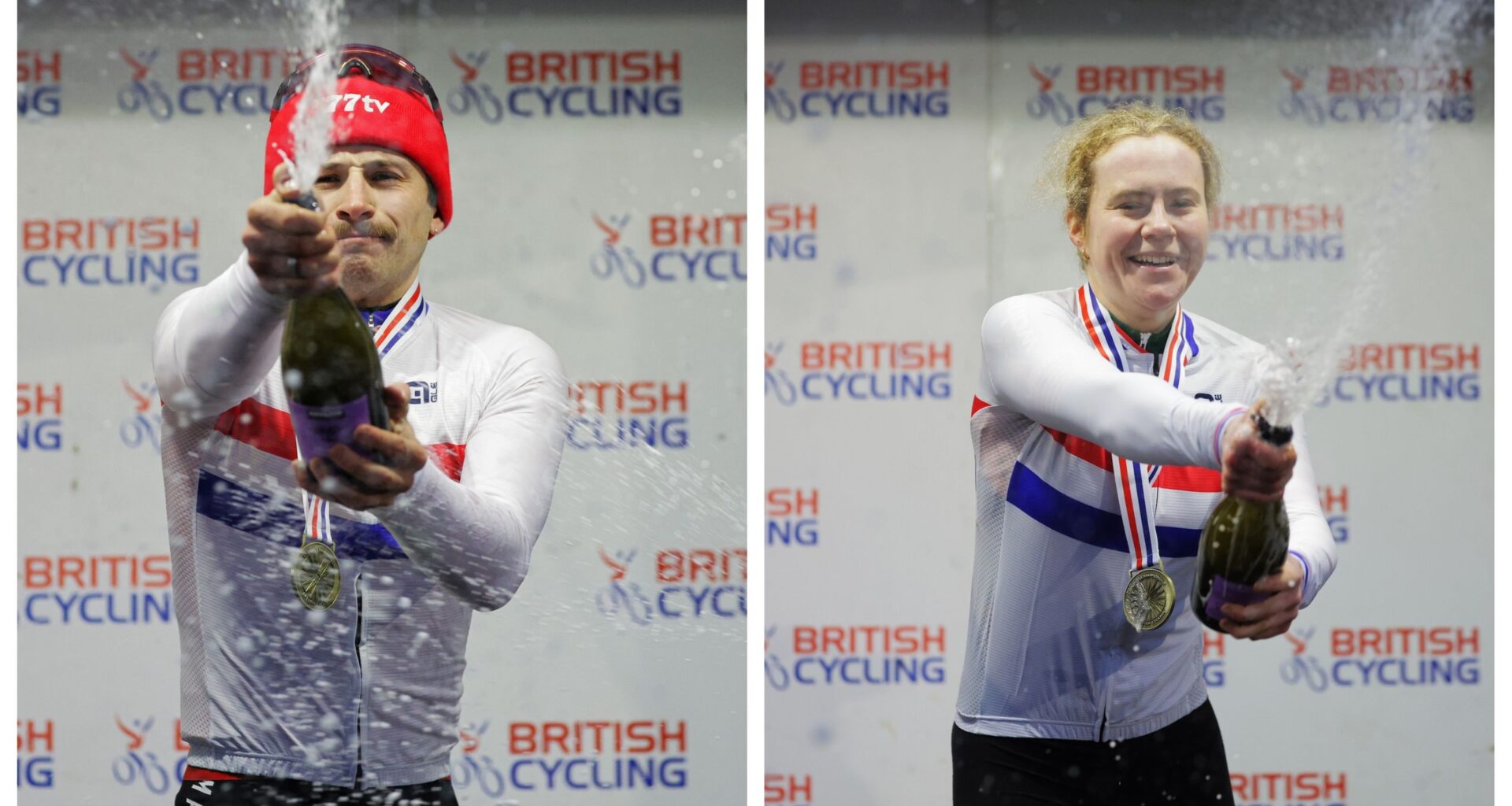 'It was one of the trickiest wins I've ever had' – cyclo-cross stars celebrate mega muddy championship victories