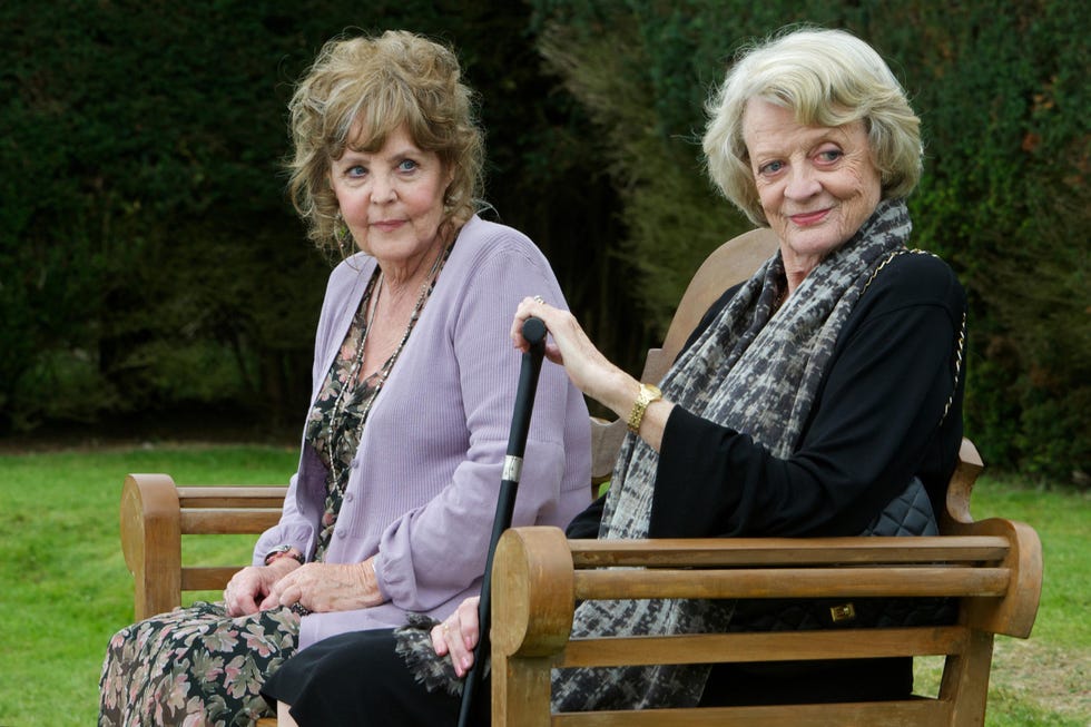 pauline collins, maggie smith, quartet