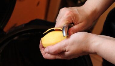 Potato peelings could soon go into a food waste caddy rather than main bins Pic: Pixabay