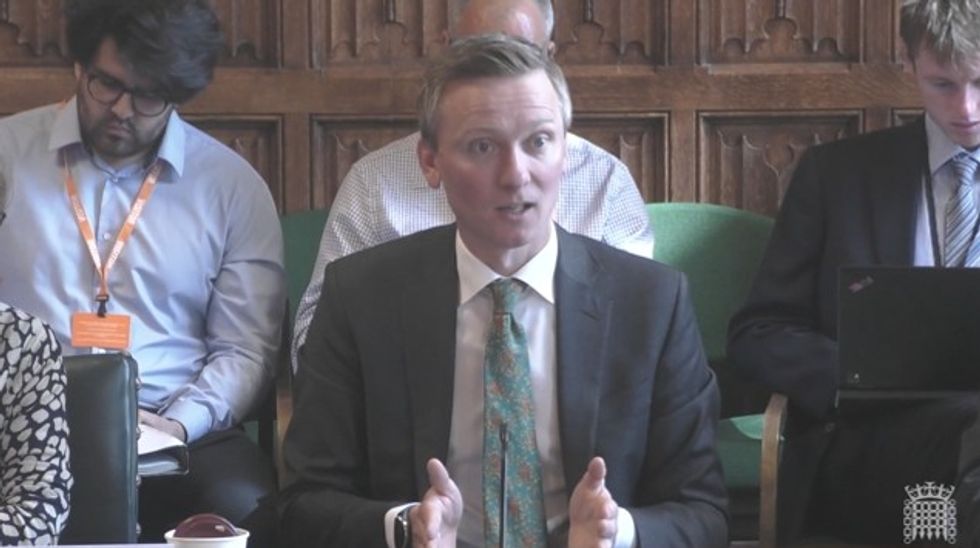 Pensions Minister Torsten Bell speaking about the universal winter fuel payment before the Work and Pensions Committee