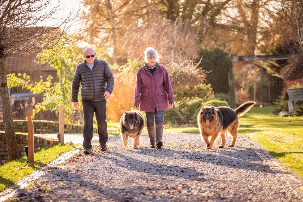 Peter McLoughlin, 56, and his wife Pamela, 58