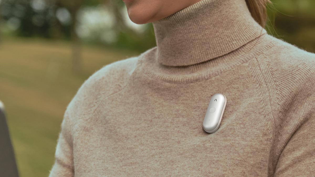 Plaud's latest AI wearable has a button for flagging key moments