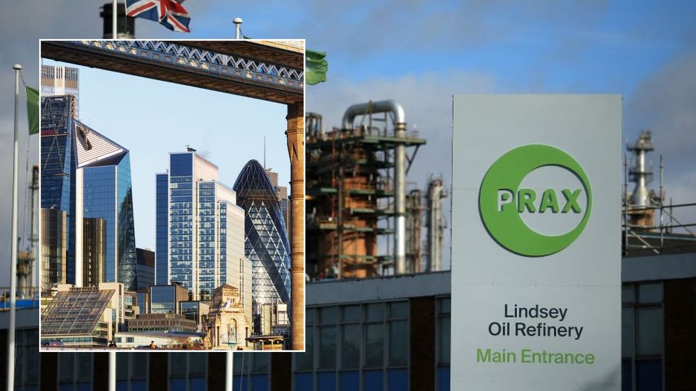 Prax Lindesey oil refinery
