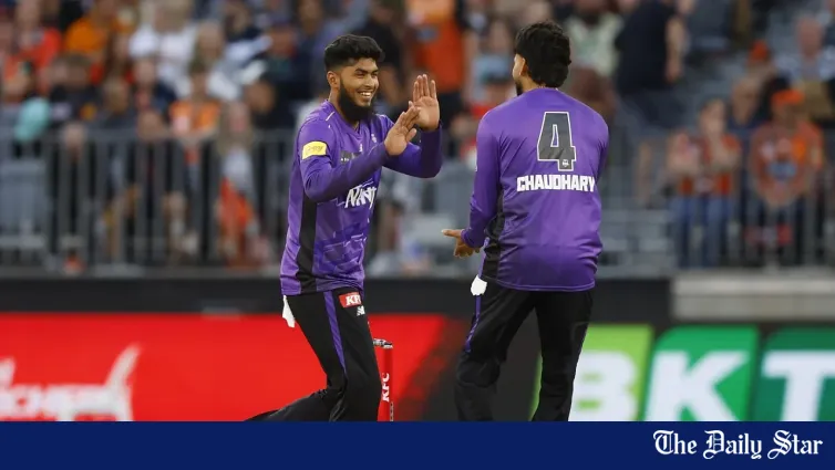 Hobart captain pleased with ‘world class’ Rishad