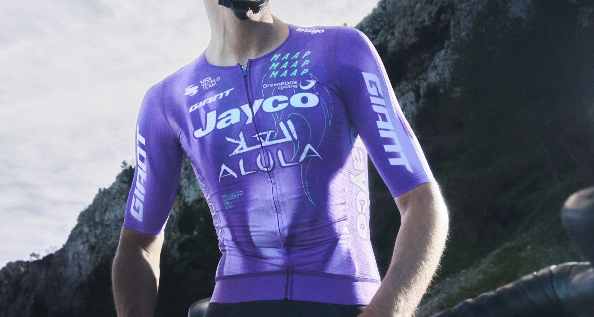 MAAP adds flames to signature Aurora purple for Jayco AlUla and Liv AlUla Jayco's new kit design for 2026