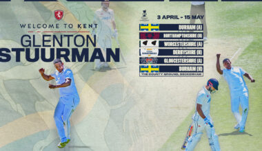 Glenton Stuurman joins Kent for County Championship start
