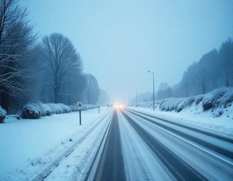 United Kingdom Faces Severe Weather Challenge as Met Office Issues Urgent 20-Hour Ice Alert Across North Wales with Travel Disruptions Expected