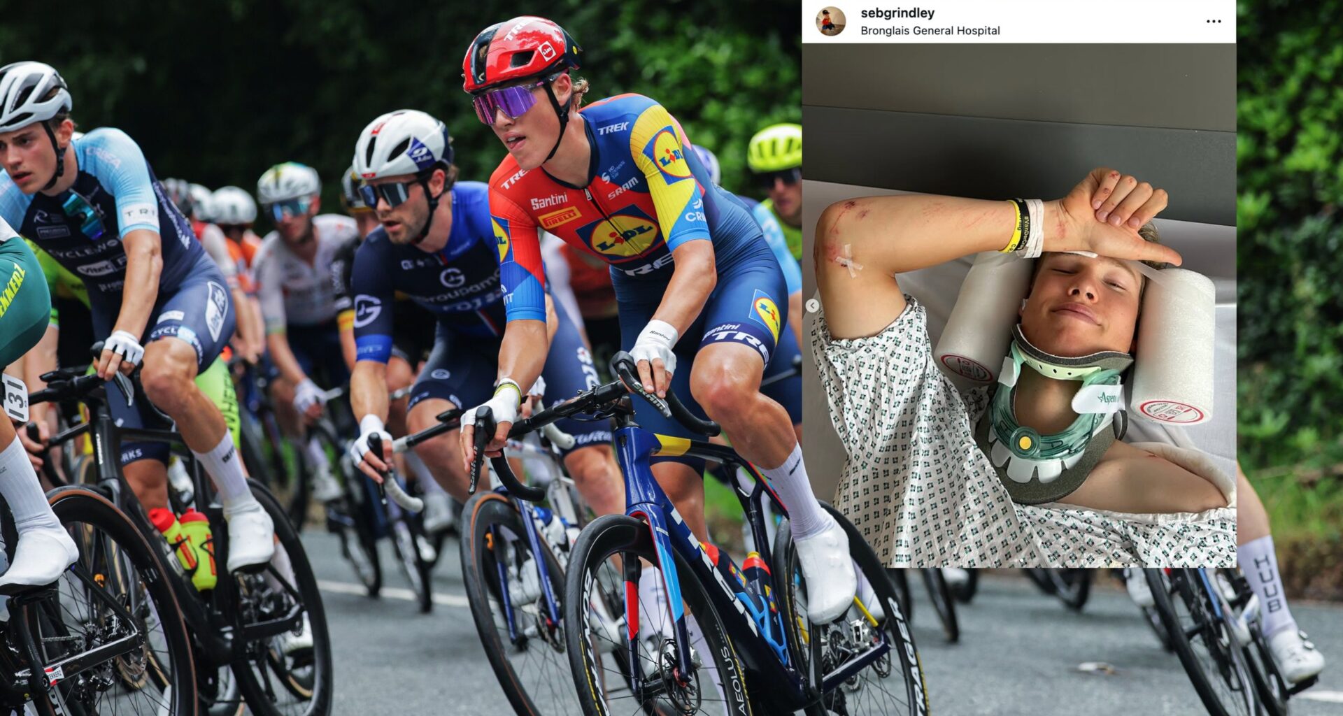 'I couldn't get myself up off the ground – it was scary': British rider who broke neck in crash ready for comeback year