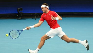 Casper Ruud went 1-1 in United Cup action in Sydney last week.