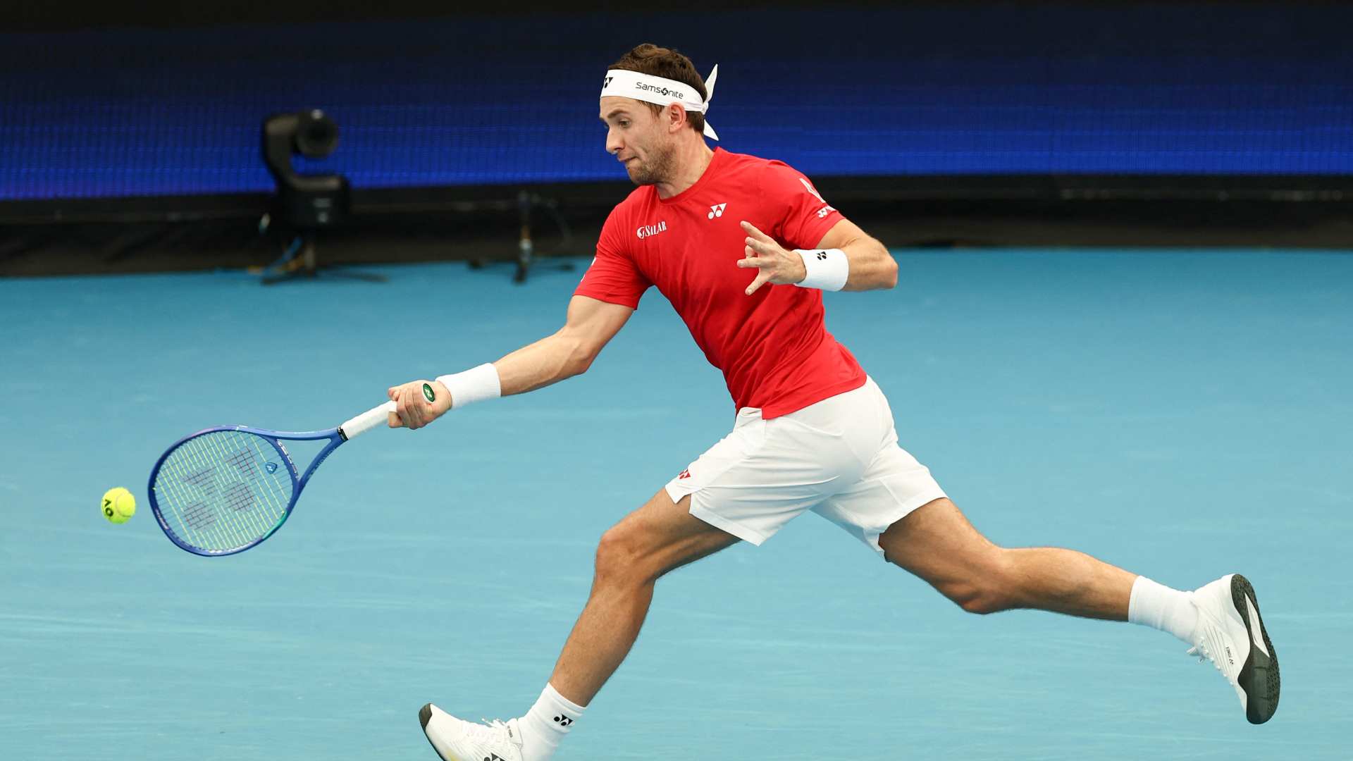 Casper Ruud went 1-1 in United Cup action in Sydney last week. 