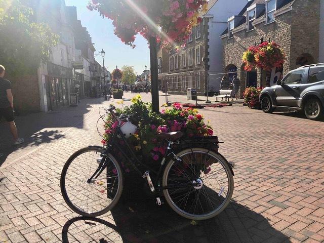 Bicycle at Sheep Street in Bicester 