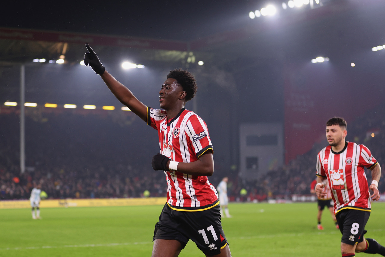 Jesurun Rak-Sakyi of Sheffield United FC