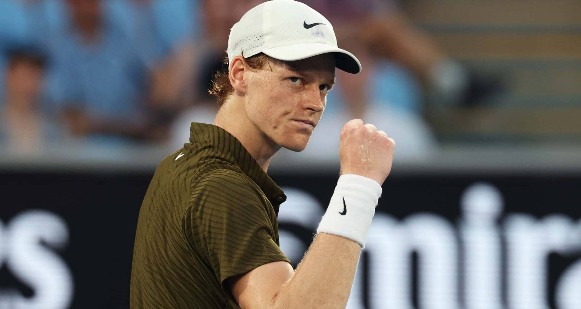 Jannik Sinner has won all 18 tour-level matches he has played against Italians.