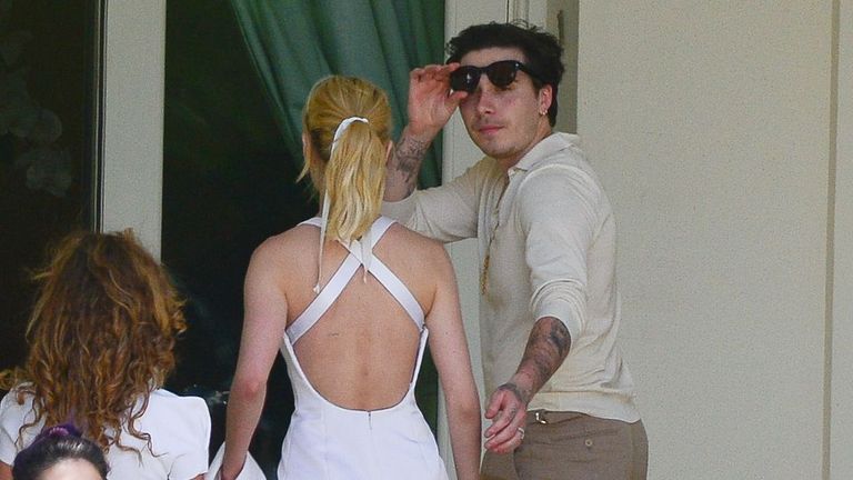 Brooklyn and Nicole married in April 2022. Pic: Rex Features