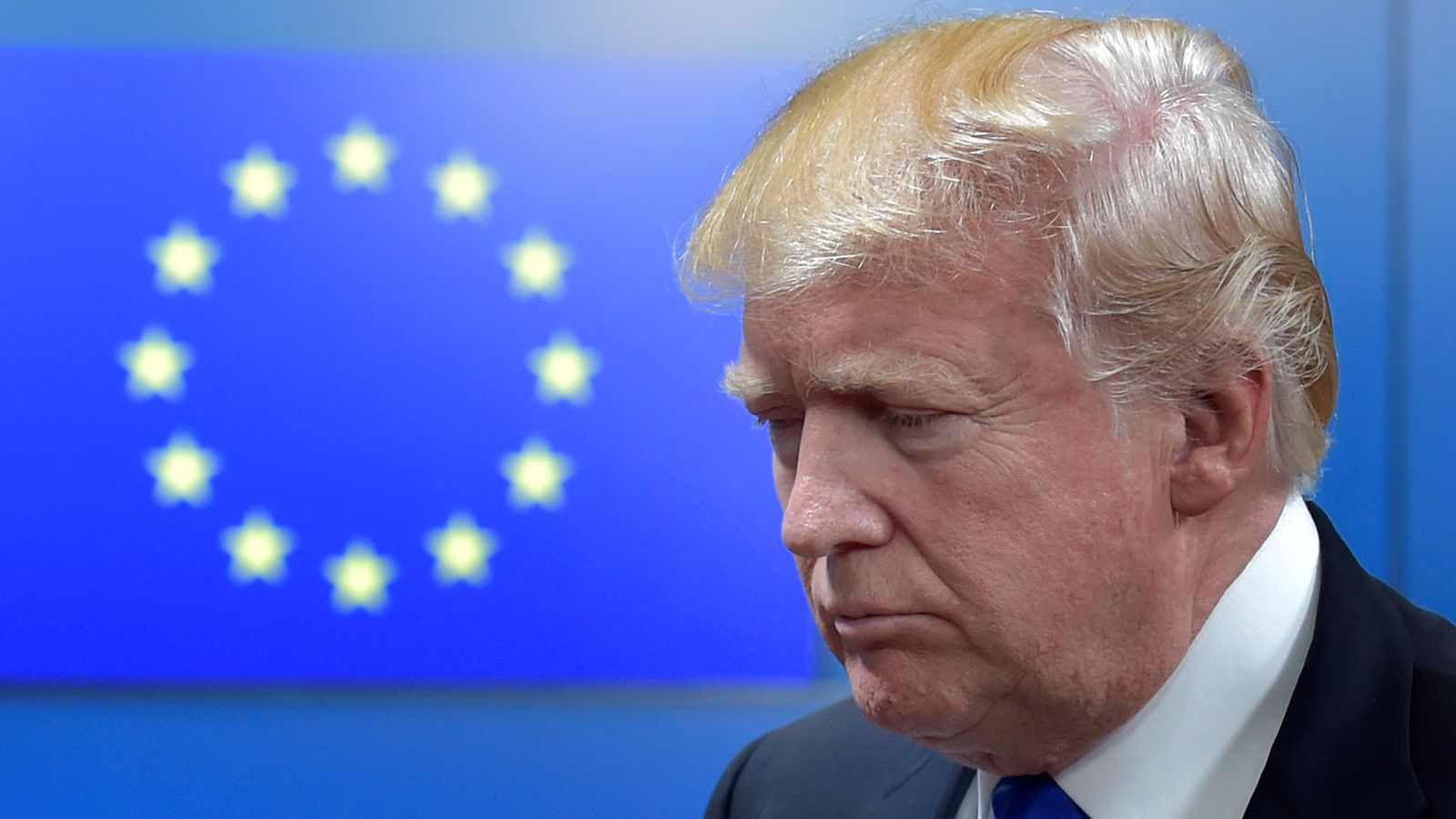 Donald Trump plans to impose sweeping tariffs on eight European nations, including the UK, over Greenland. Pic: Reuters