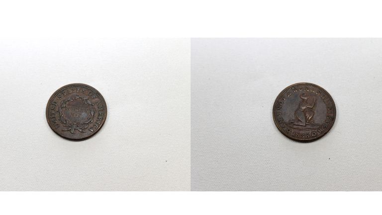 An emancipation token.
Pic: Bristol City Council/PA 