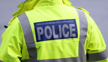 A police officer with Greater Manchester Police. Pic: PA