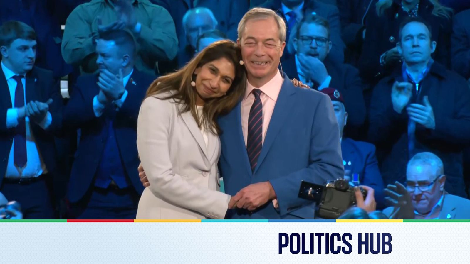 Politics latest: Ex-home secretary Suella Braverman defects from Tories to Reform UK | Politics News