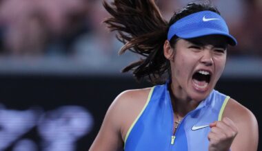 Emma Raducanu: British No 1 makes winning start at Australian Open against world No 195 Mananchaya Sawangkaew | Tennis News