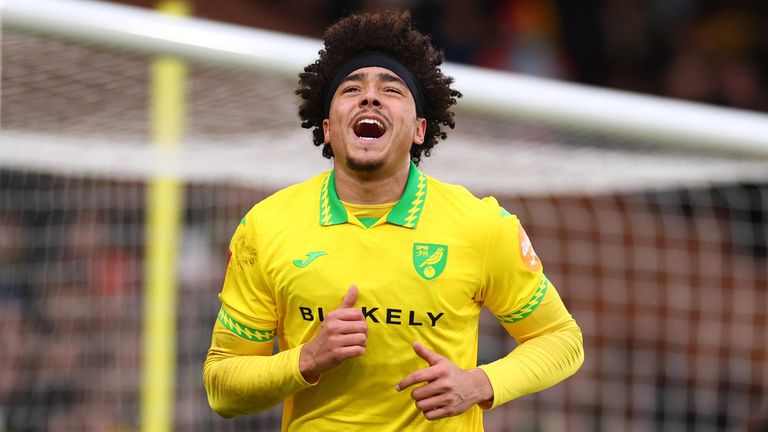 Jovon Makama celebrates after scoring against Walsall