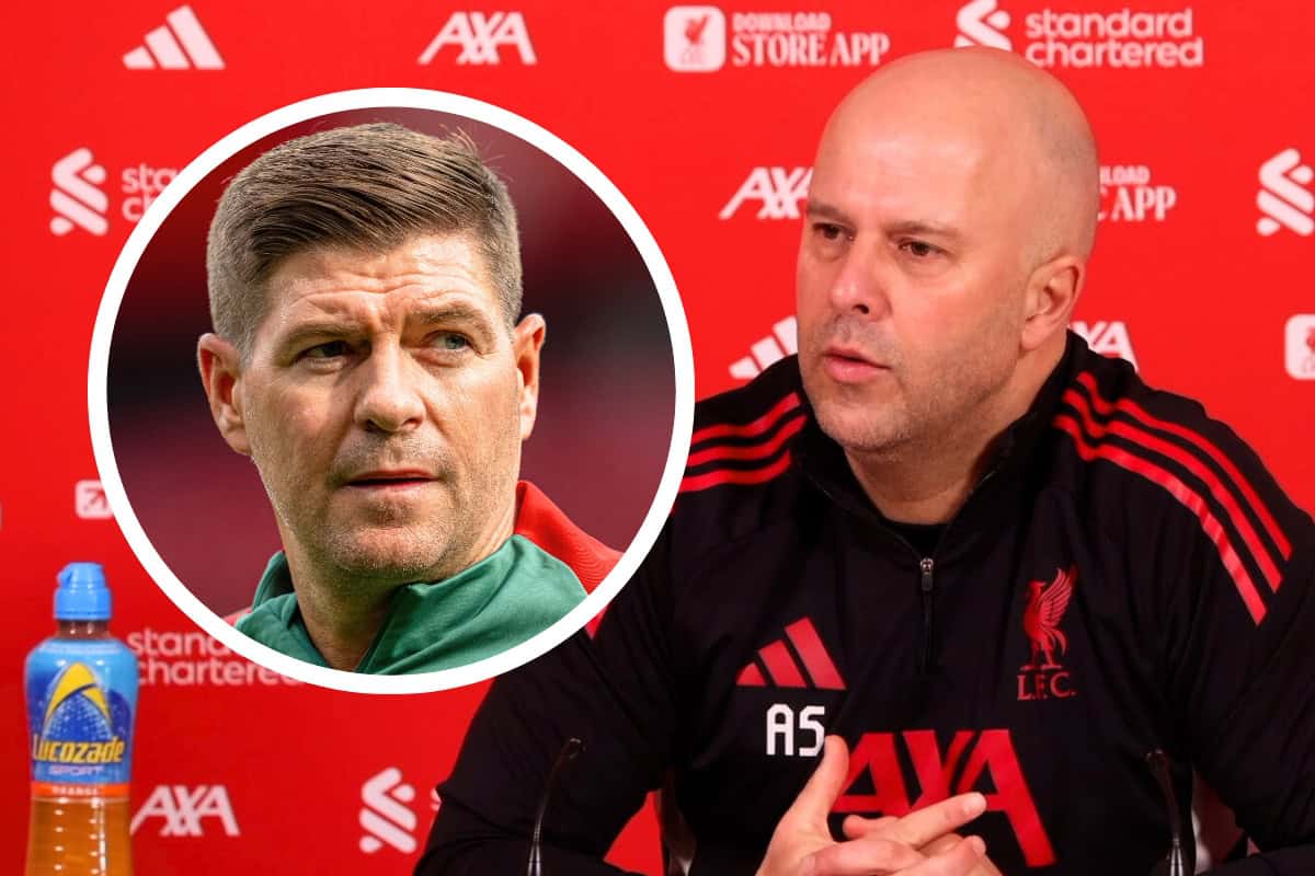 Arne Slot Responds to Steven Gerrard's 'Low Block' Criticism